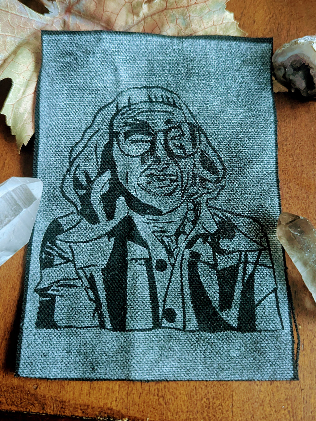 aunt gladys sew on patch - 4"x5"